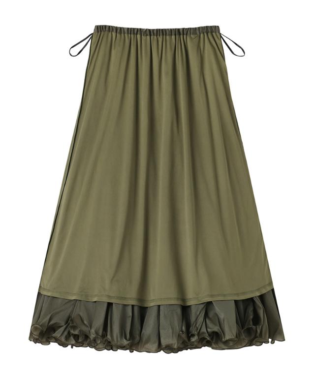 ラグジュアリー花束スカート_iwa25ss-sk10