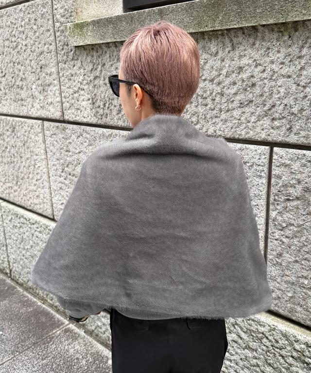 ファーケープ＜ミンク調＞_iwa26aw-jk06