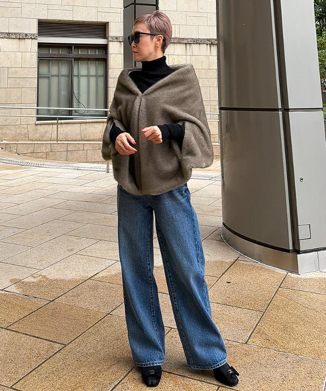 ファーケープ＜ミンク調＞_iwa26aw-jk06