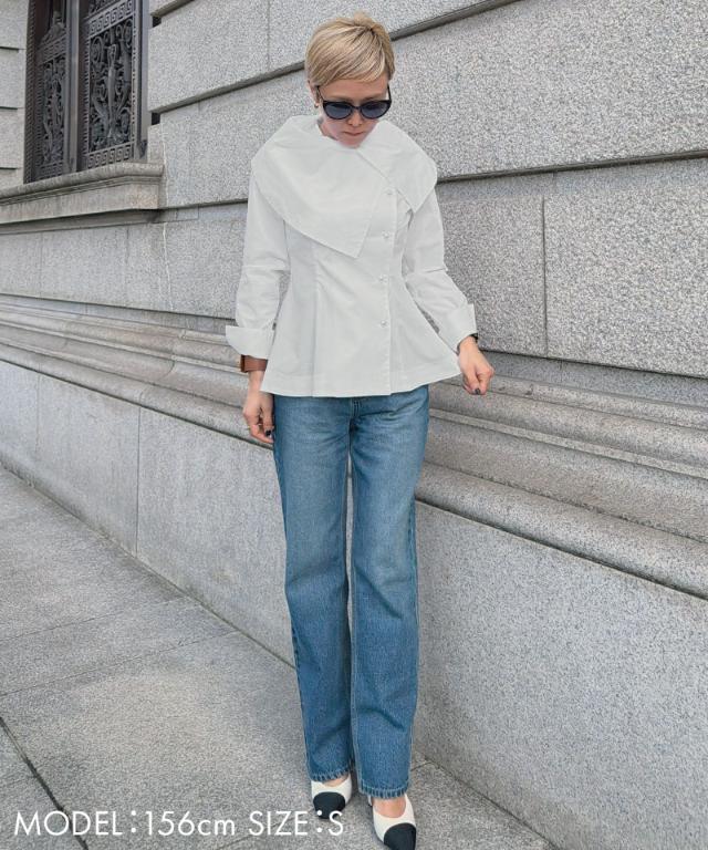 クラシカルショールブラウス_iwa26ss-bl11