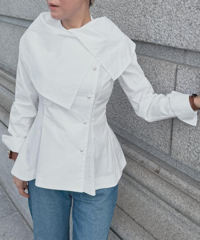 クラシカルショールブラウス_iwa26ss-bl11