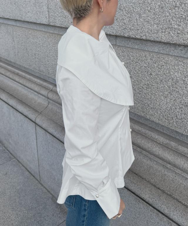 クラシカルショールブラウス_iwa26ss-bl11