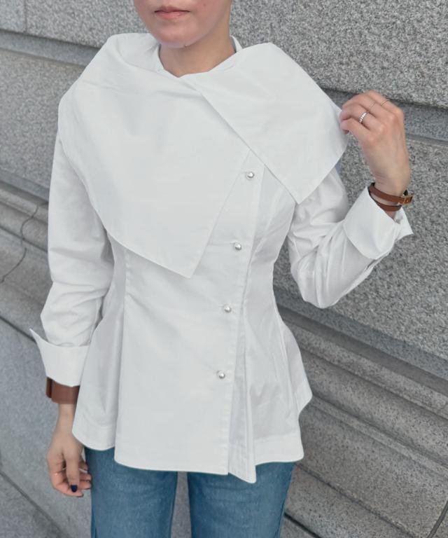 クラシカルショールブラウス_iwa26ss-bl11