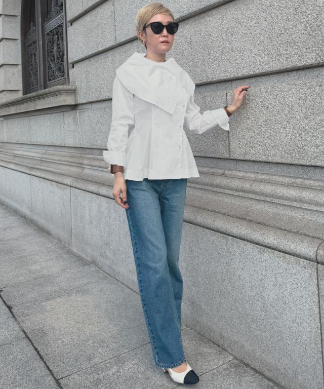 クラシカルショールブラウス_iwa26ss-bl11