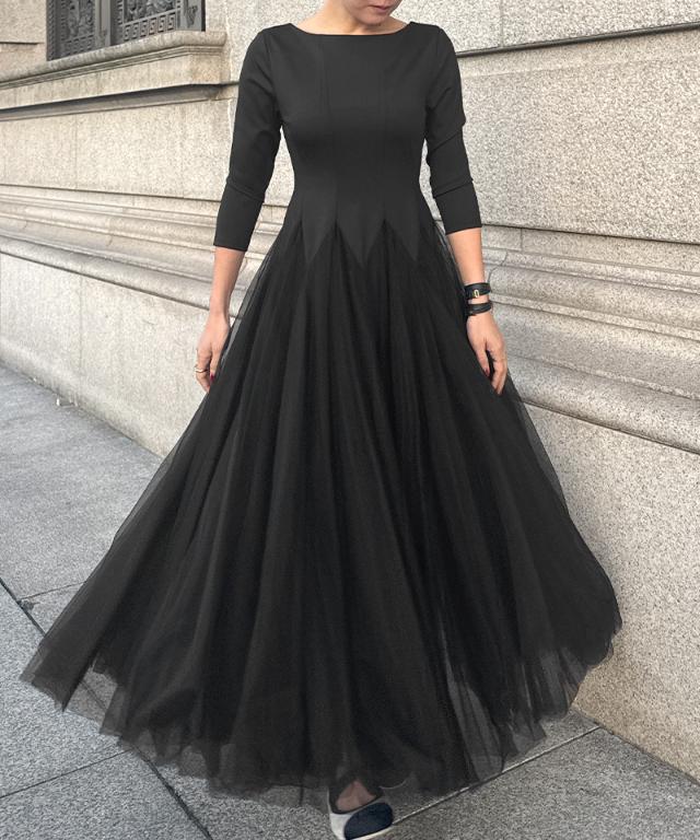 チュール切り替えワンピース_iwa26ss-op05