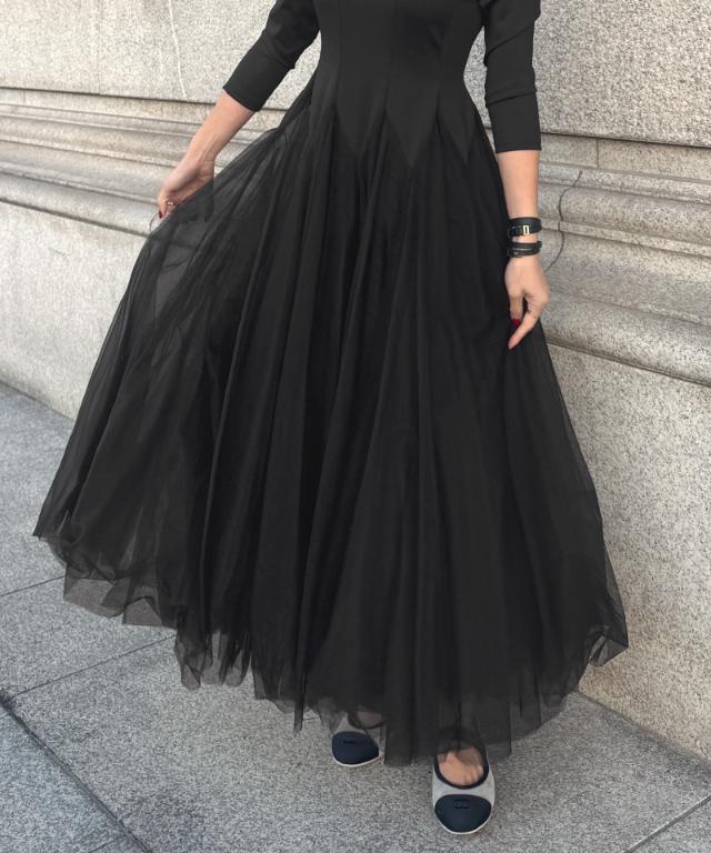 チュール切り替えワンピース_iwa26ss-op05