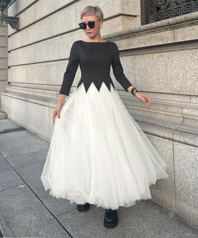 チュール切り替えワンピース_iwa26ss-op05