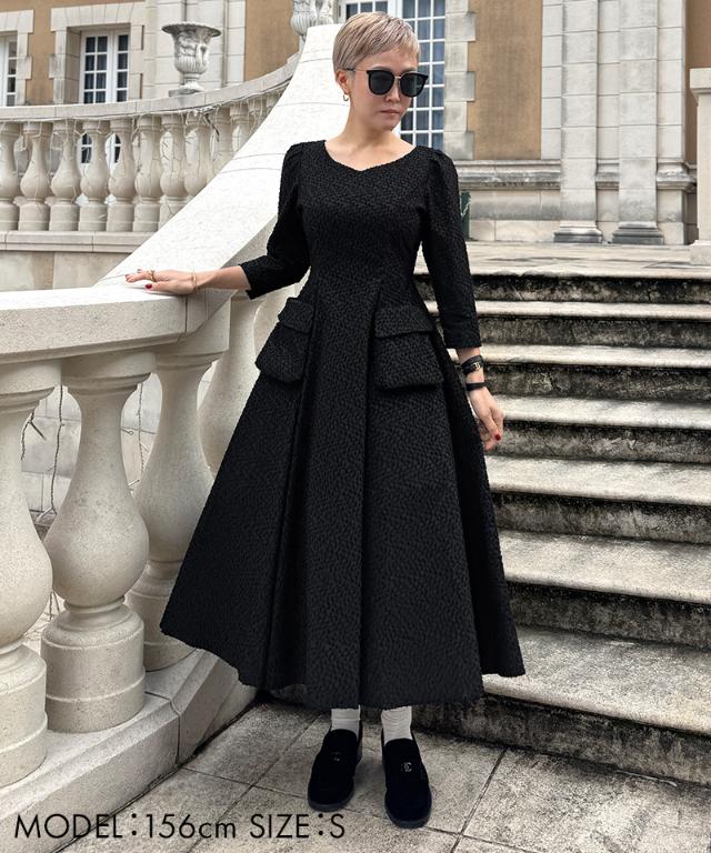 ジャガードポケットワンピース｜JENNE(ジェンヌ)公式通販：パリ