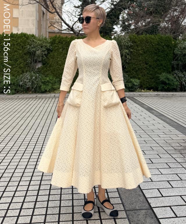 ジャガードポケットワンピース_iwa26ss-op10