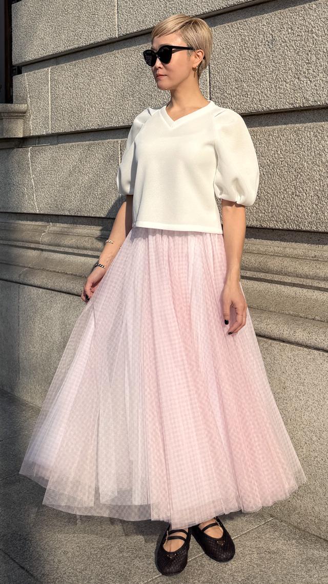 JENNEボリュームチュールスカート