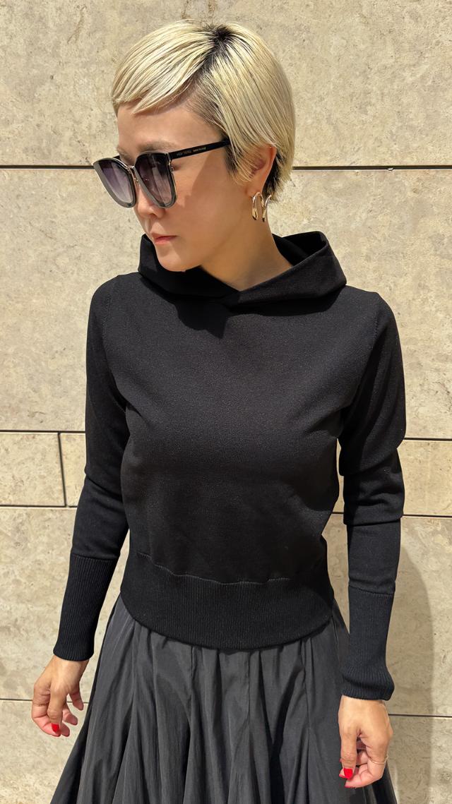 エアリーニットフーディー【UVカット・マシンウォッシャブル】