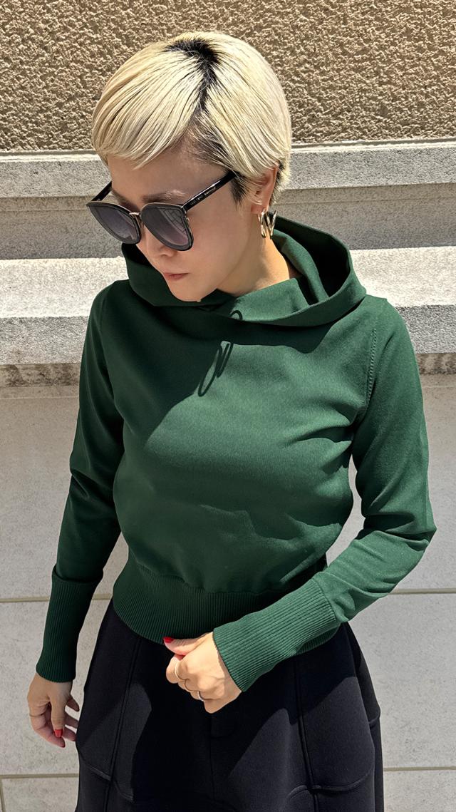 エアリーニットフーディー【UVカット・マシンウォッシャブル】