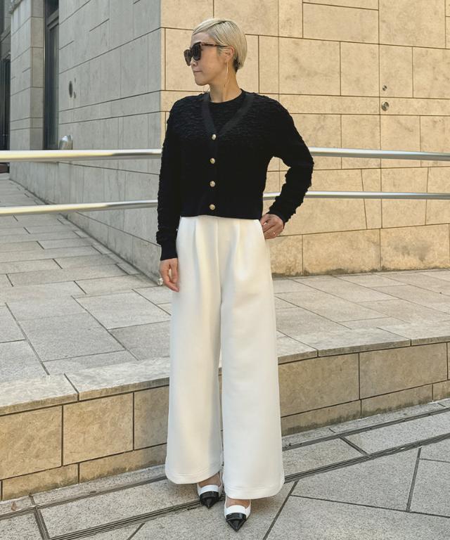 膨れジャガード風エアリーニットカーディガン_mkj25aw-nt02