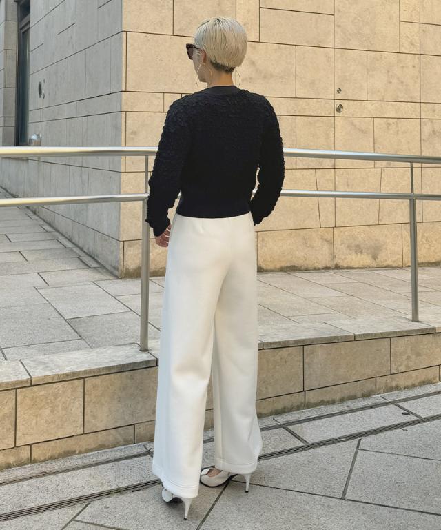 膨れジャガード風エアリーニットカーディガン_mkj25aw-nt02