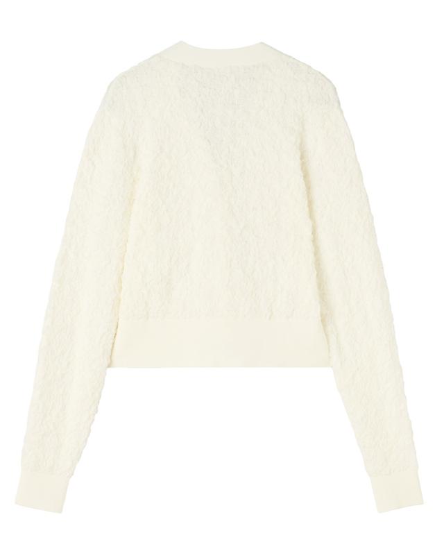 膨れジャガード風エアリーニットカーディガン_mkj25aw-nt02