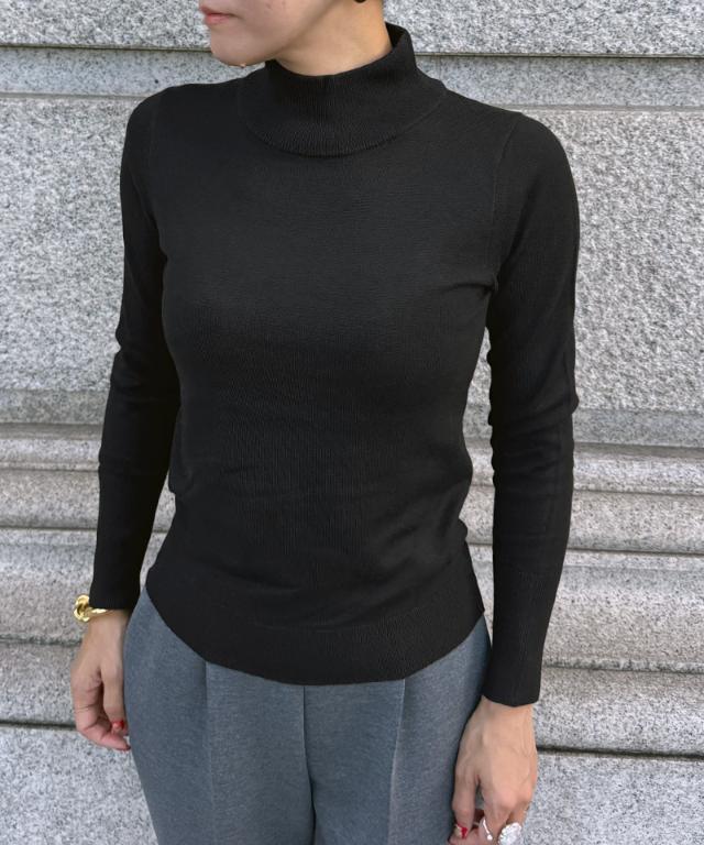 ウール発熱抗毛玉タートルニット_mkj25aw-nt07