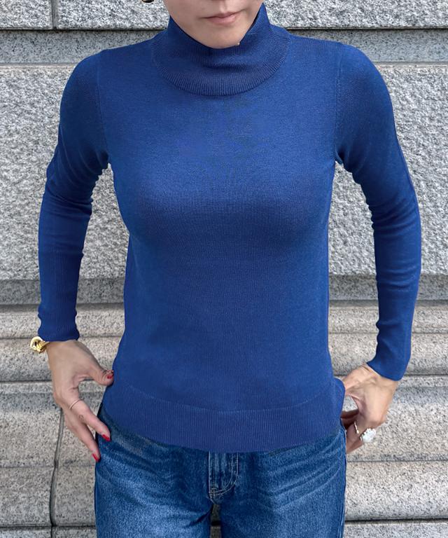 ウール発熱抗毛玉タートルニット_mkj25aw-nt07