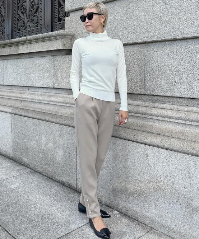 ウール発熱抗毛玉タートルニット_mkj25aw-nt07