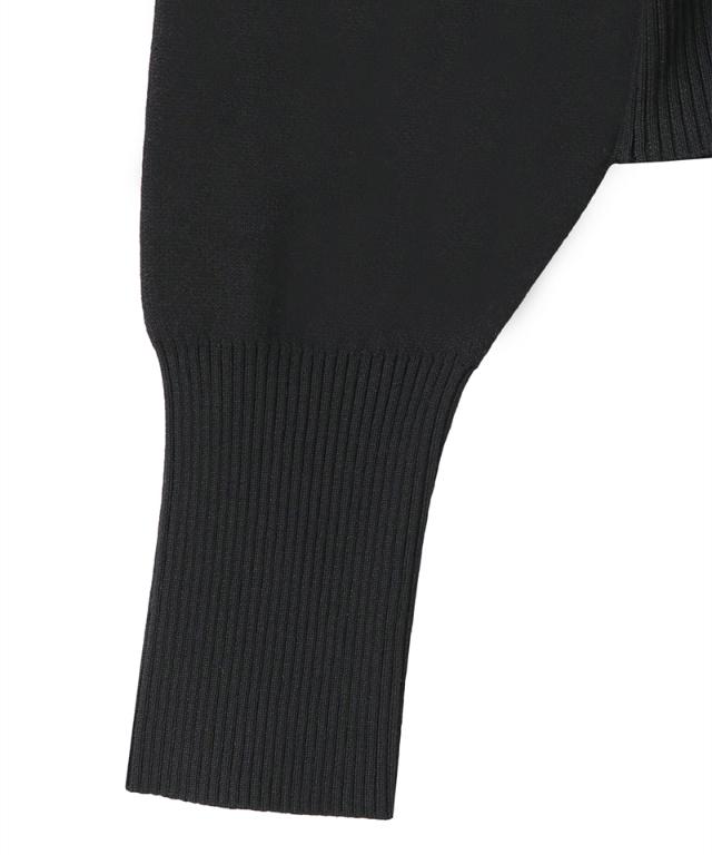 ジップ付きニットプルオーバー_mkj25aw-nt09