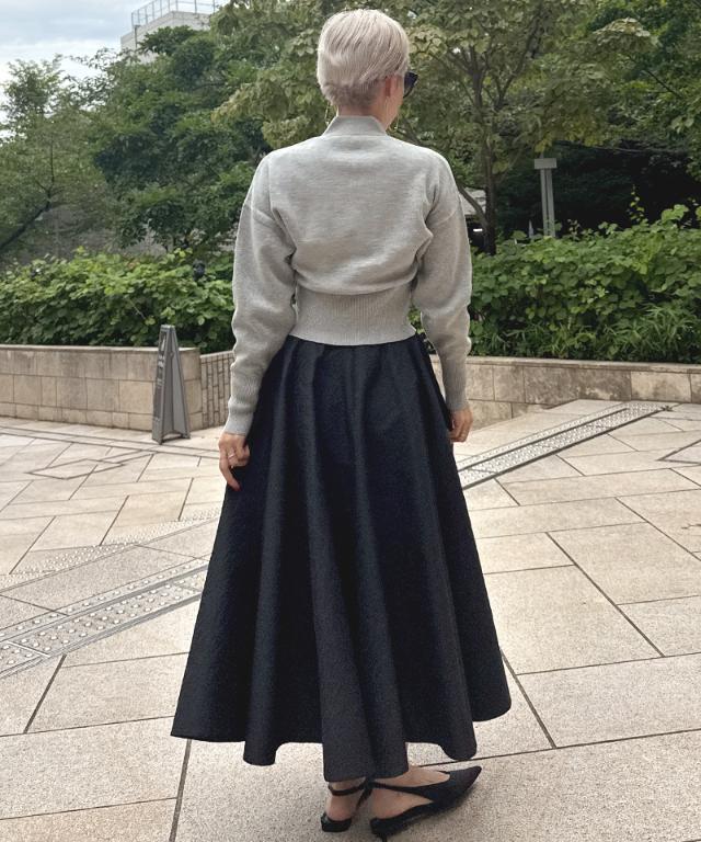 ジップ付きニットプルオーバー_mkj25aw-nt09