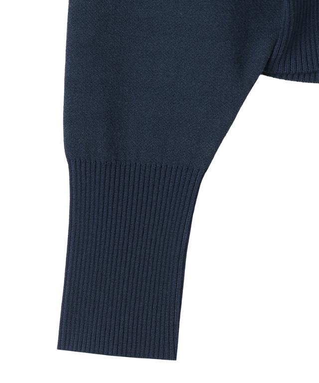 ジップ付きニットプルオーバー_mkj25aw-nt09