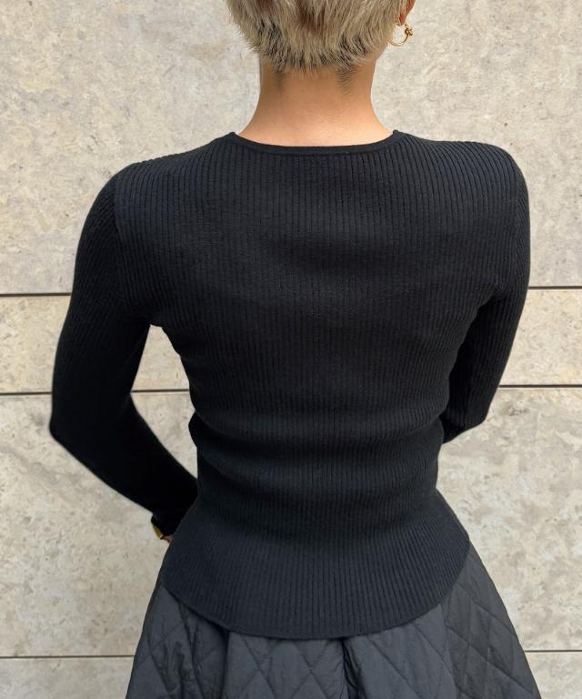 ウールシルクVネックニット｜JENNE(ジェンヌ)公式通販：パリジェンヌの