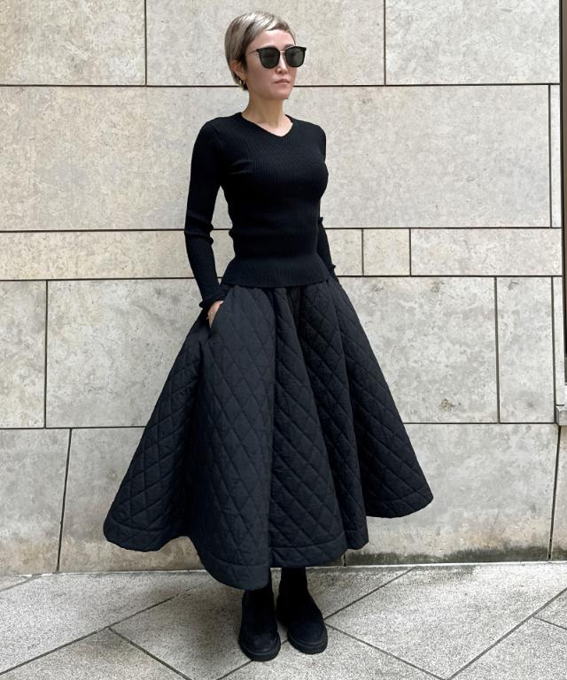 ウールシルクVネックニット_mkj25aw-nt10