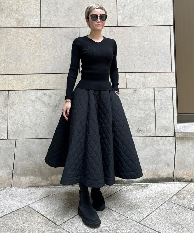 ウールシルクVネックニット_mkj25aw-nt10