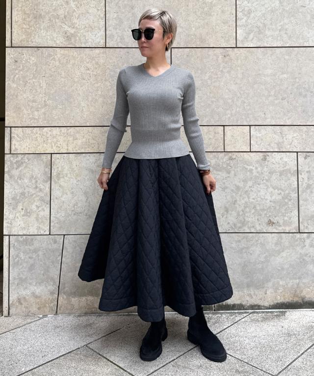 ウールシルクVネックニット_mkj25aw-nt10