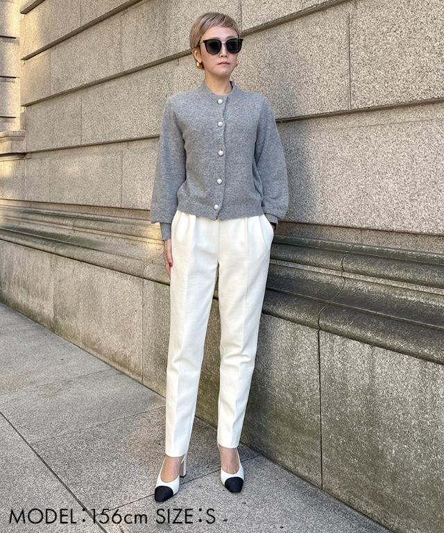 ラクーンウールふんわりカーディガン_mkj25aw-nt14