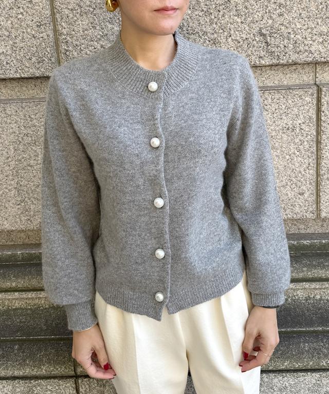 ラクーンウールふんわりカーディガン_mkj25aw-nt14