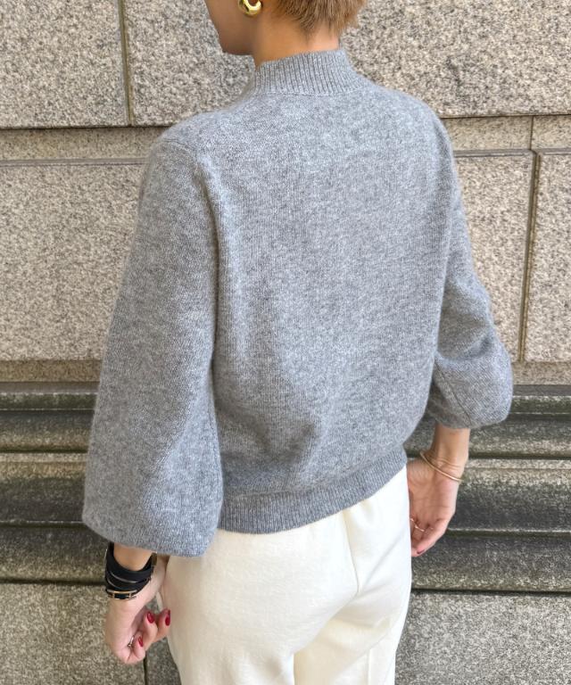 ラクーンウールふんわりカーディガン_mkj25aw-nt14
