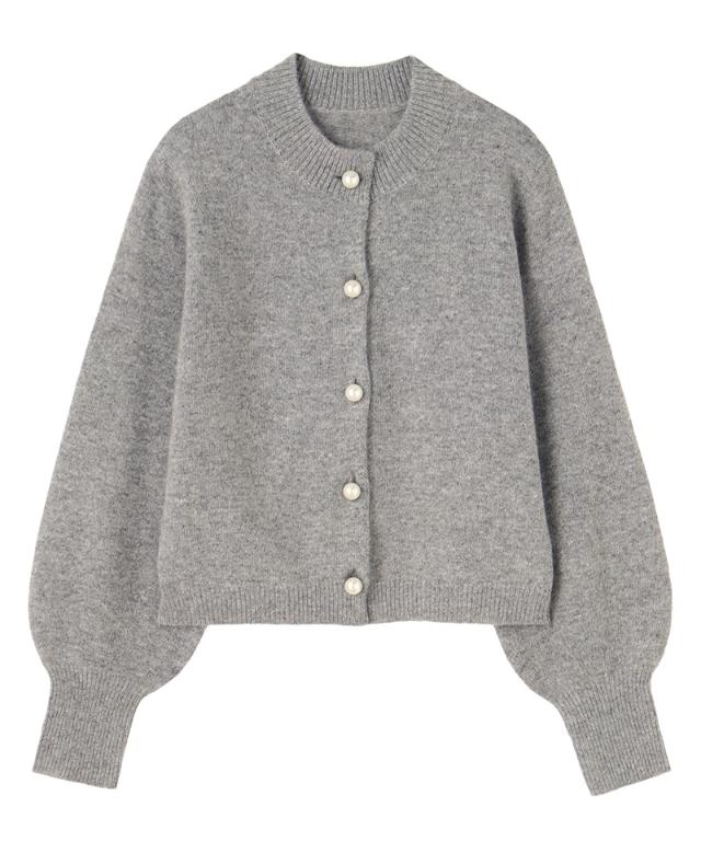 ラクーンウールふんわりカーディガン_mkj25aw-nt14
