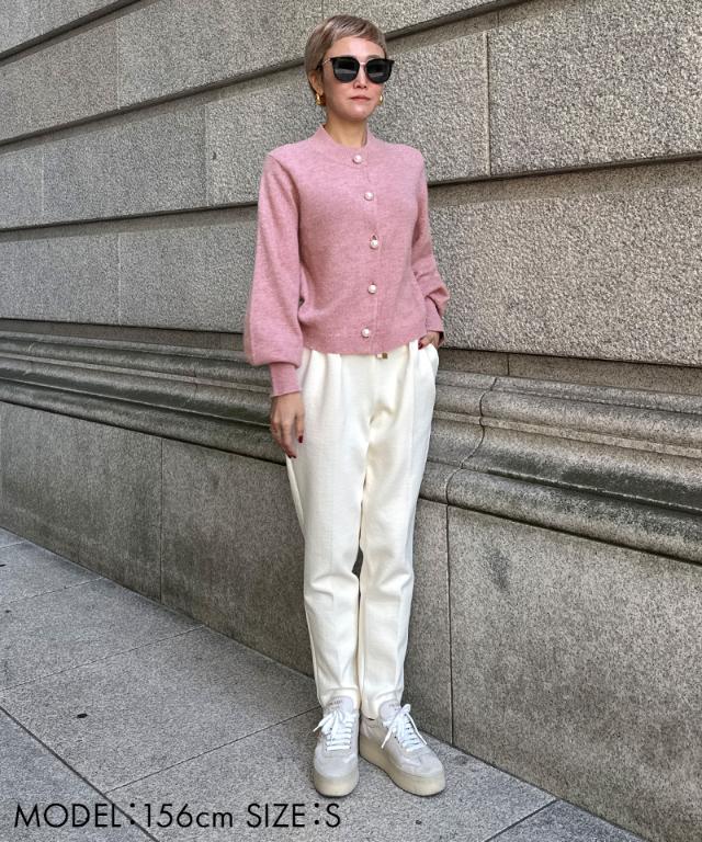 ラクーンウールふんわりカーディガン_mkj25aw-nt14