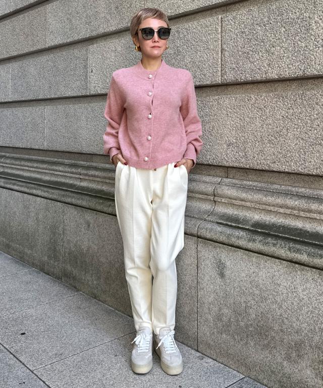 ラクーンウールふんわりカーディガン_mkj25aw-nt14