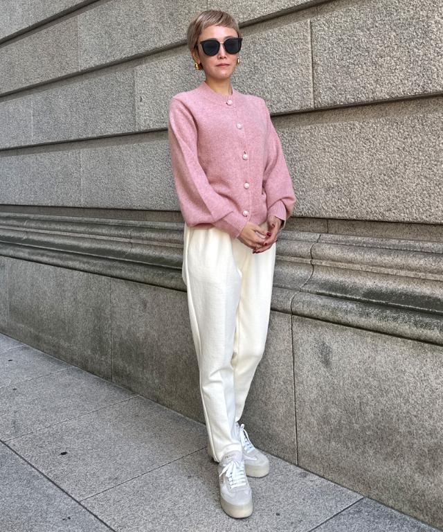 ラクーンウールふんわりカーディガン_mkj25aw-nt14