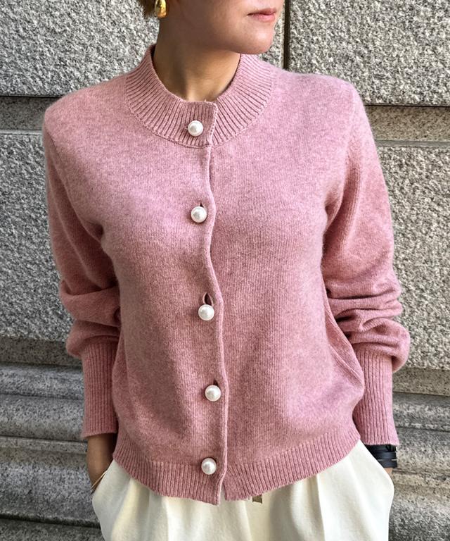 ラクーンウールふんわりカーディガン_mkj25aw-nt14