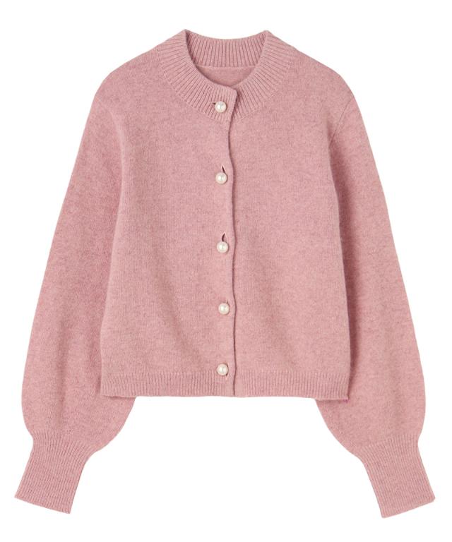 ラクーンウールふんわりカーディガン_mkj25aw-nt14