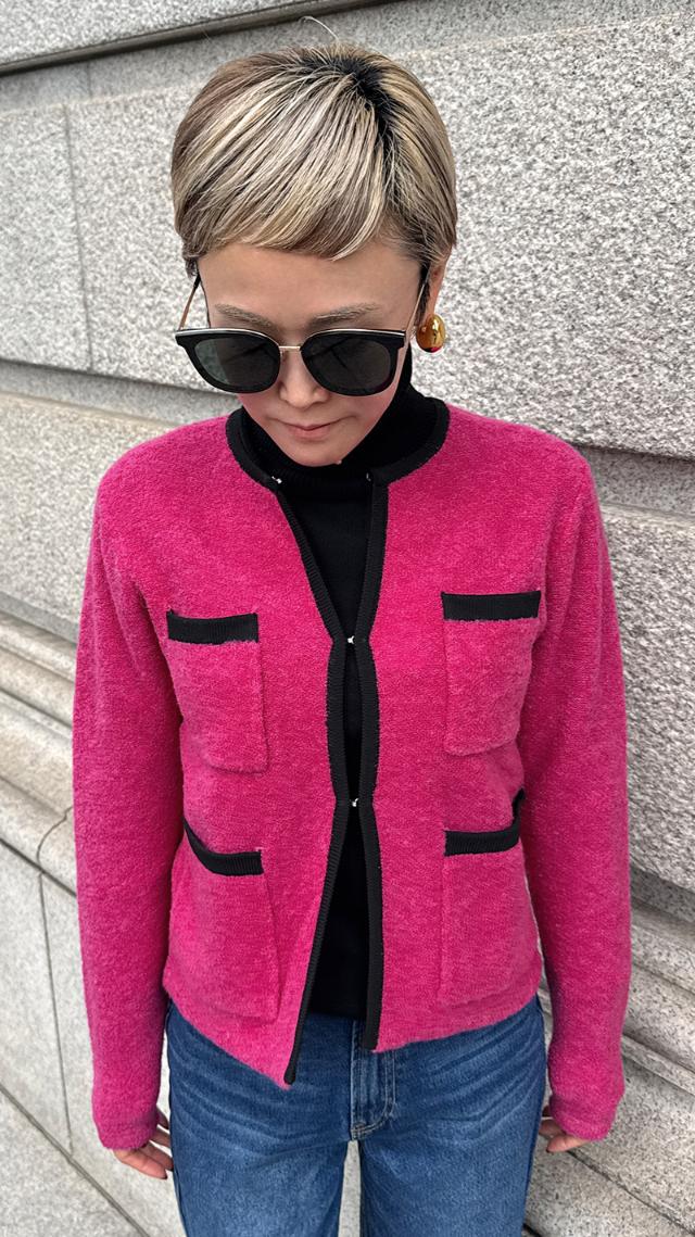 イタリア糸ウールジャケット