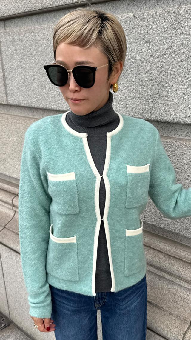 イタリア糸ウールジャケット