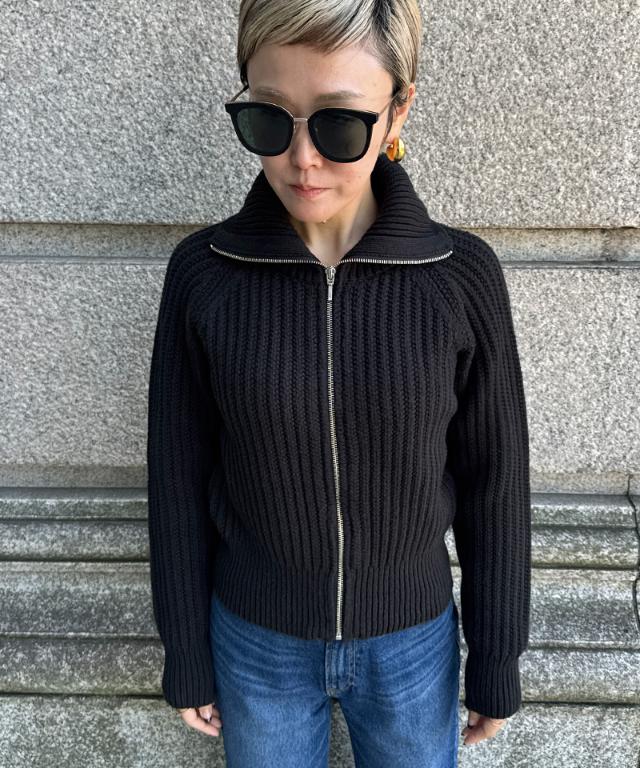 JENNEジップアップニットジャケット_mkj25aw-nt17