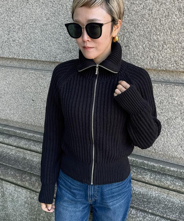 JENNEジップアップニットジャケット_mkj25aw-nt17