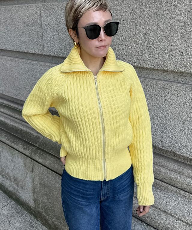JENNEジップアップニットジャケット_mkj25aw-nt17
