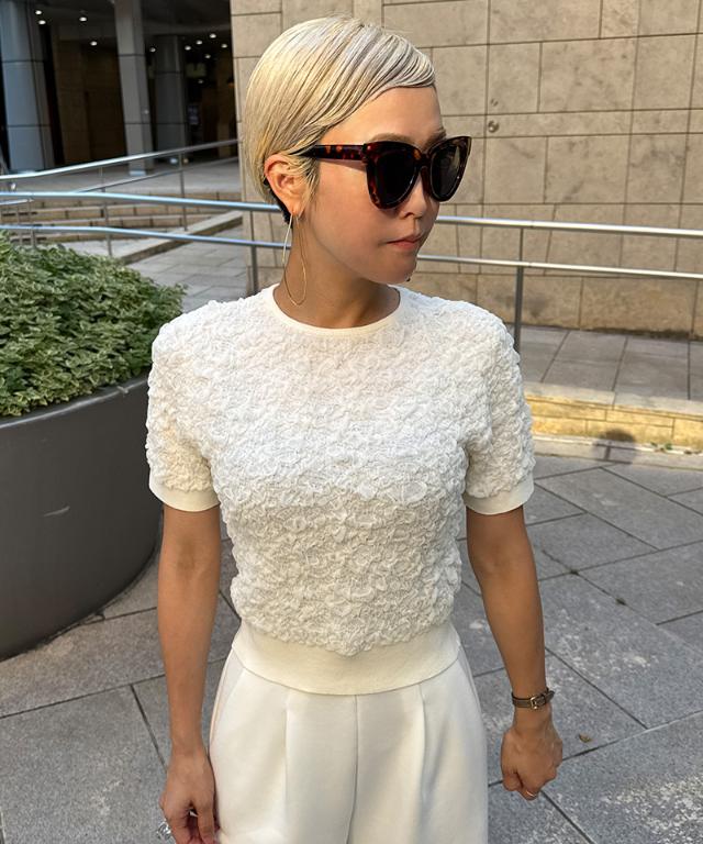 膨れジャカード見えニット_mkj25ss-nt12