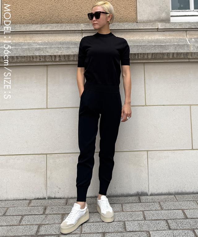 JENNE 美脚シャリ感ニットパンツ 美脚シャリ感ニットパンツ｜JENNE(ジェンヌ)公式通販：パリ