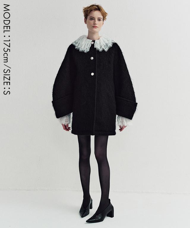 ウールカシミヤ付け襟レースニット_mkj26aw-nt02
