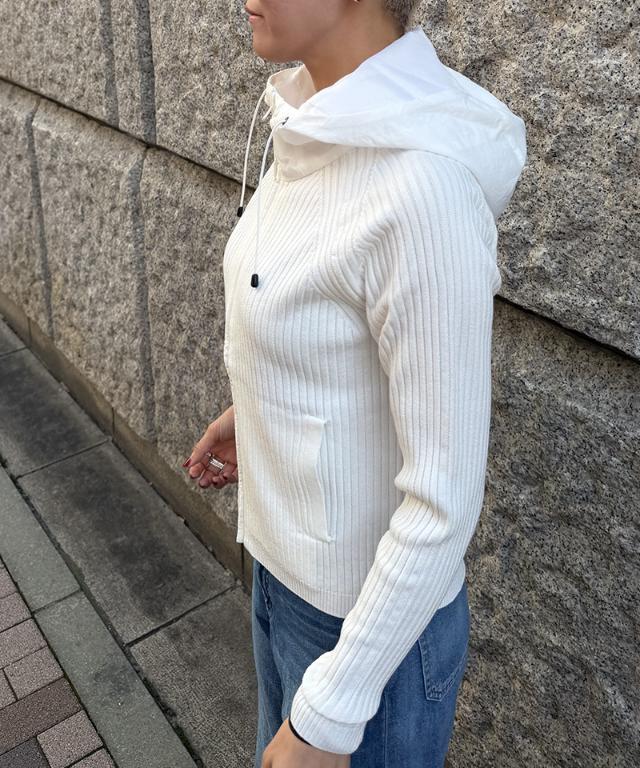 フード付きニットブルゾン_mkj26aw-nt03