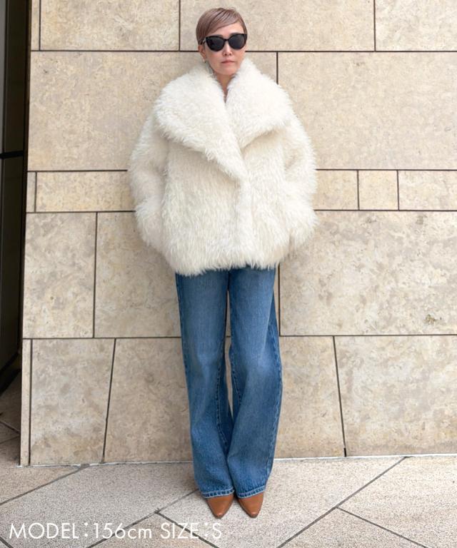 ロイヤルスノーエコファーコート＜JENNE×TISSAVEL＞_mnf26aw-co05