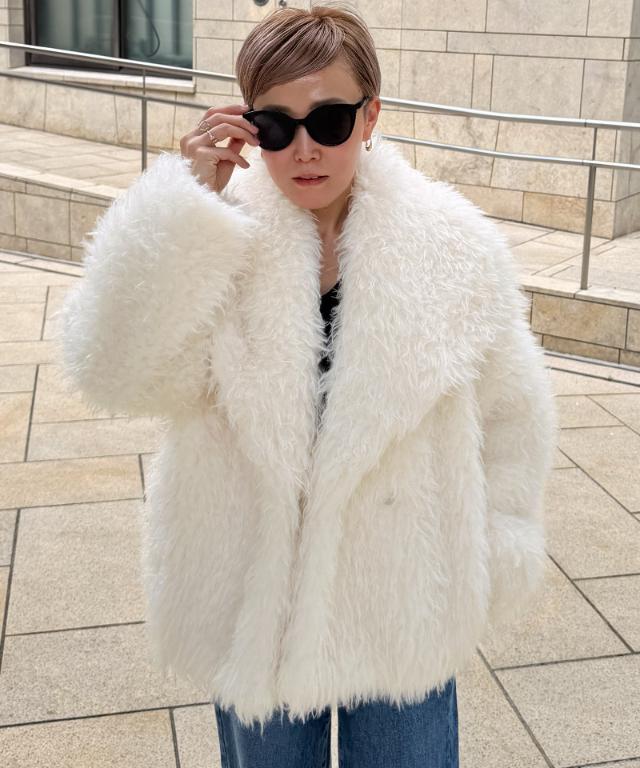 ロイヤルスノーエコファーコート＜JENNE×TISSAVEL＞_mnf26aw-co05