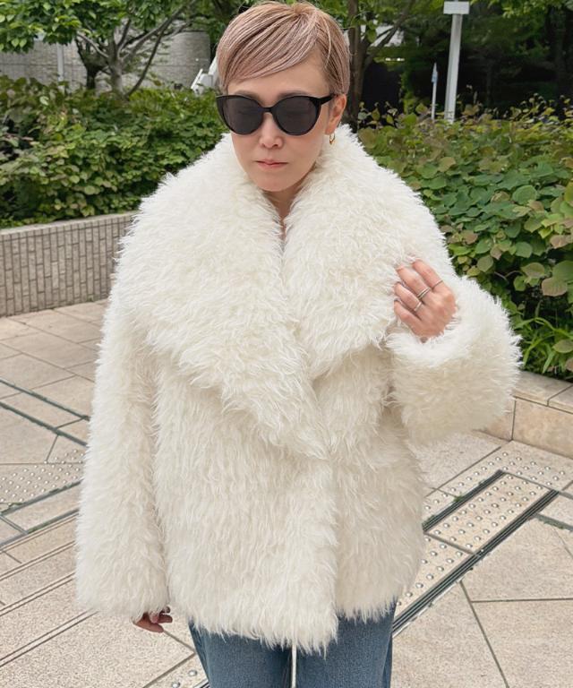 ロイヤルスノーエコファーコート＜JENNE×TISSAVEL＞_mnf26aw-co05